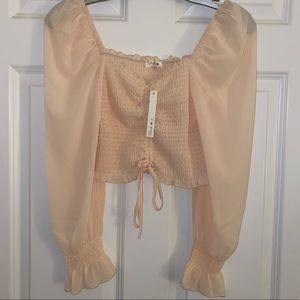 Laura’s Boutique Pink Crop Top